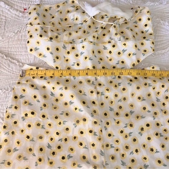 ANTHROPOLOGIE  Hutch Ditsy‎ Floral Seaside Romper Size 14 NWT - Picture 11 of 12